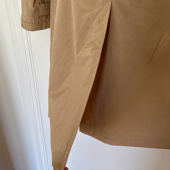 German Brand Basler Classic Tan Trench Coat | Size Large - Picture 8 of 11